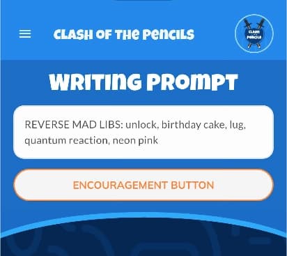 A screenshot of the Stor Squad Clash of the Pencils dashboard